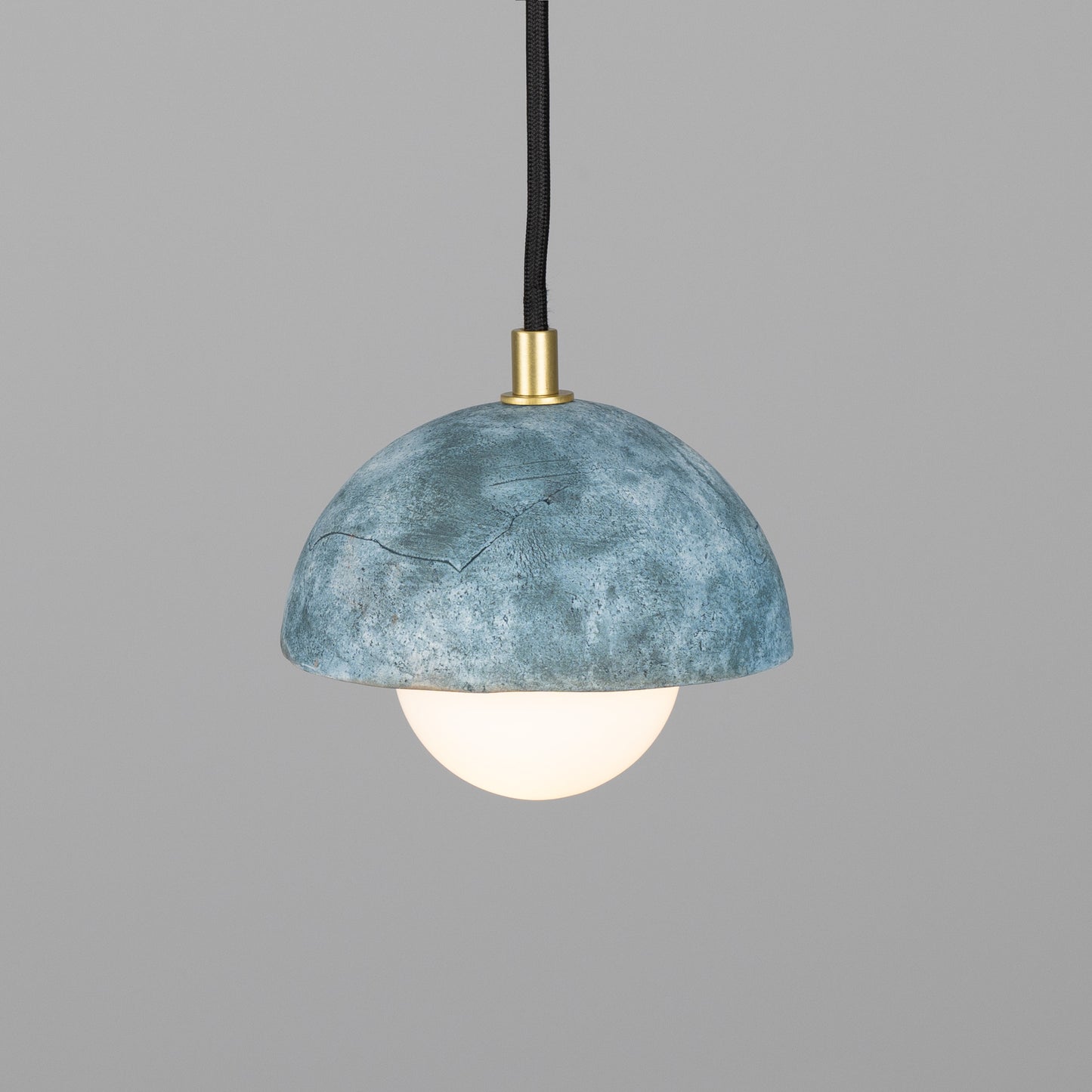 Ferox Small Ceramic Dome Pendant Light 14cm