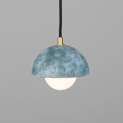 Ferox Small Ceramic Dome Pendant Light 14cm