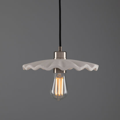 Kapok Organic Ceramic Pendant Light 27cm