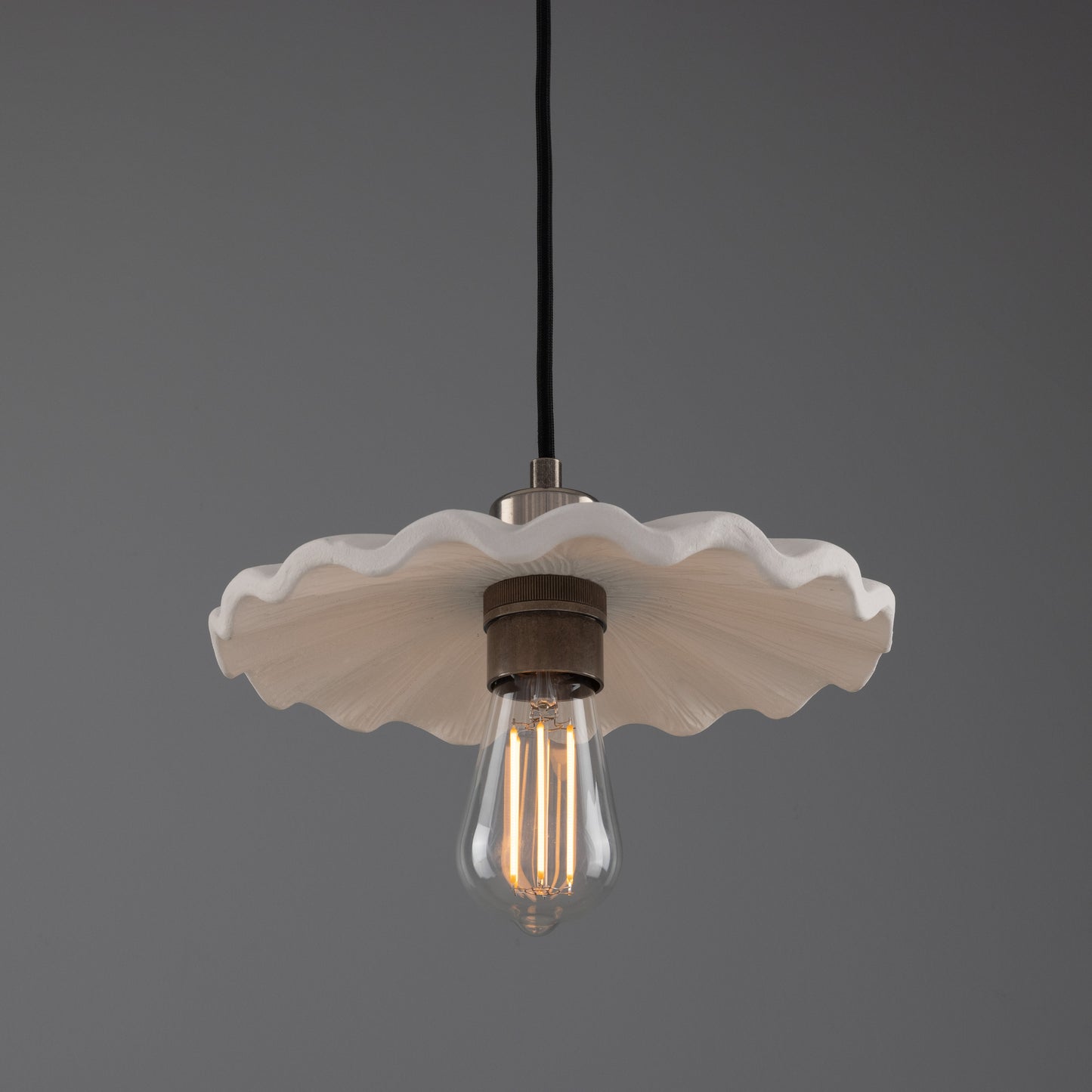 Kapok Organic Ceramic Pendant Light 27cm