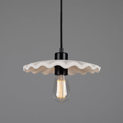 Kapok Organic Ceramic Pendant Light 27cm