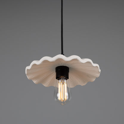 Kapok Organic Ceramic Pendant Light 27cm