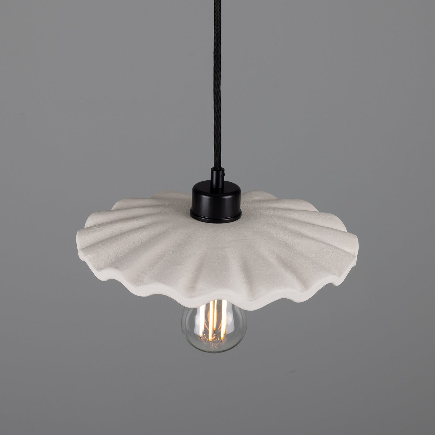 Kapok Organic Ceramic Pendant Light 27cm