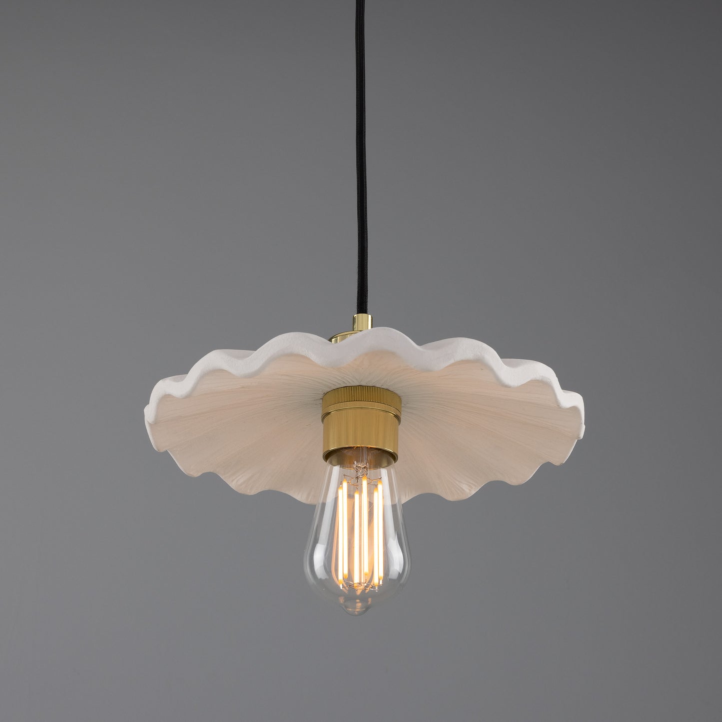 Kapok Organic Ceramic Pendant Light 27cm