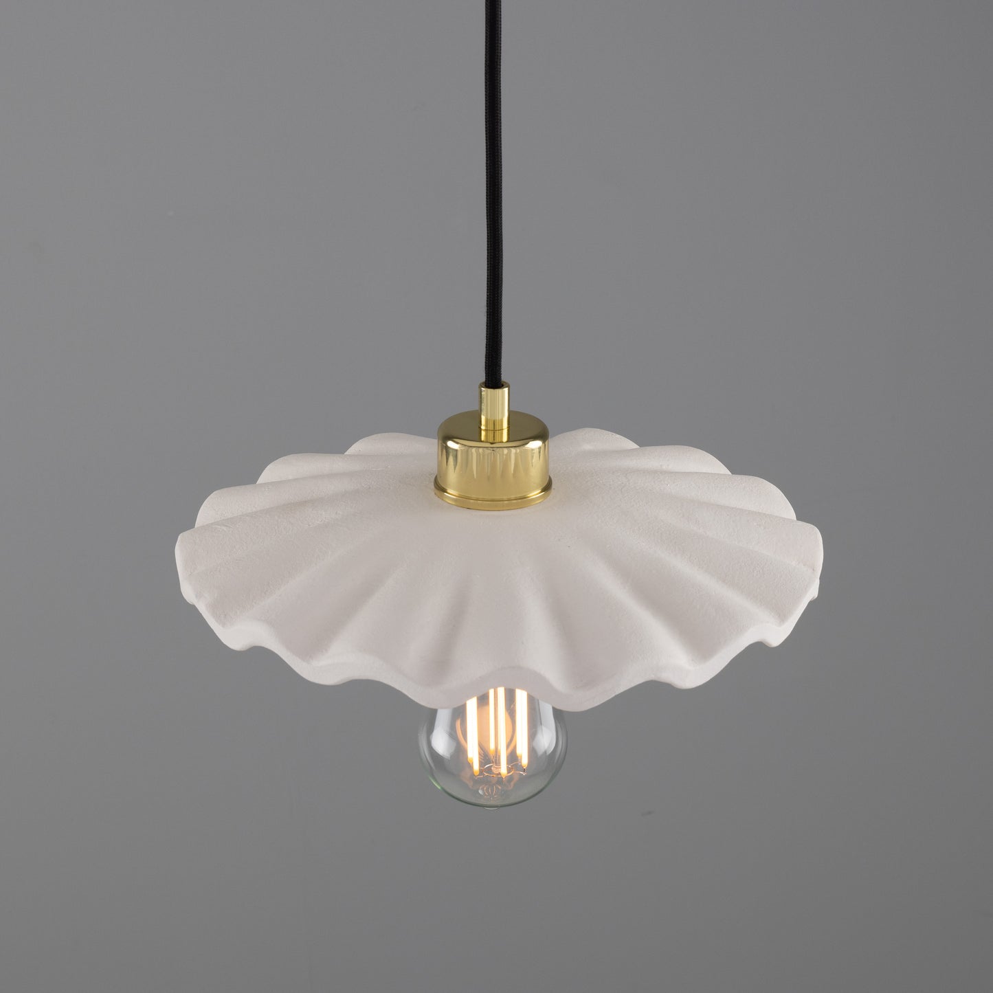 Kapok Organic Ceramic Pendant Light 27cm