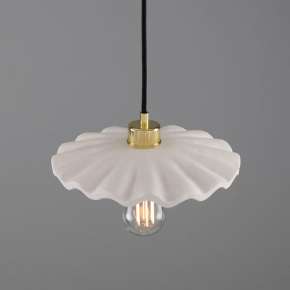 Kapok Organic Ceramic Pendant Light 27cm