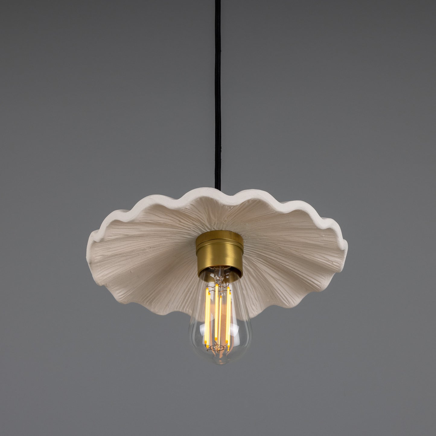 Kapok Organic Ceramic Pendant Light 27cm