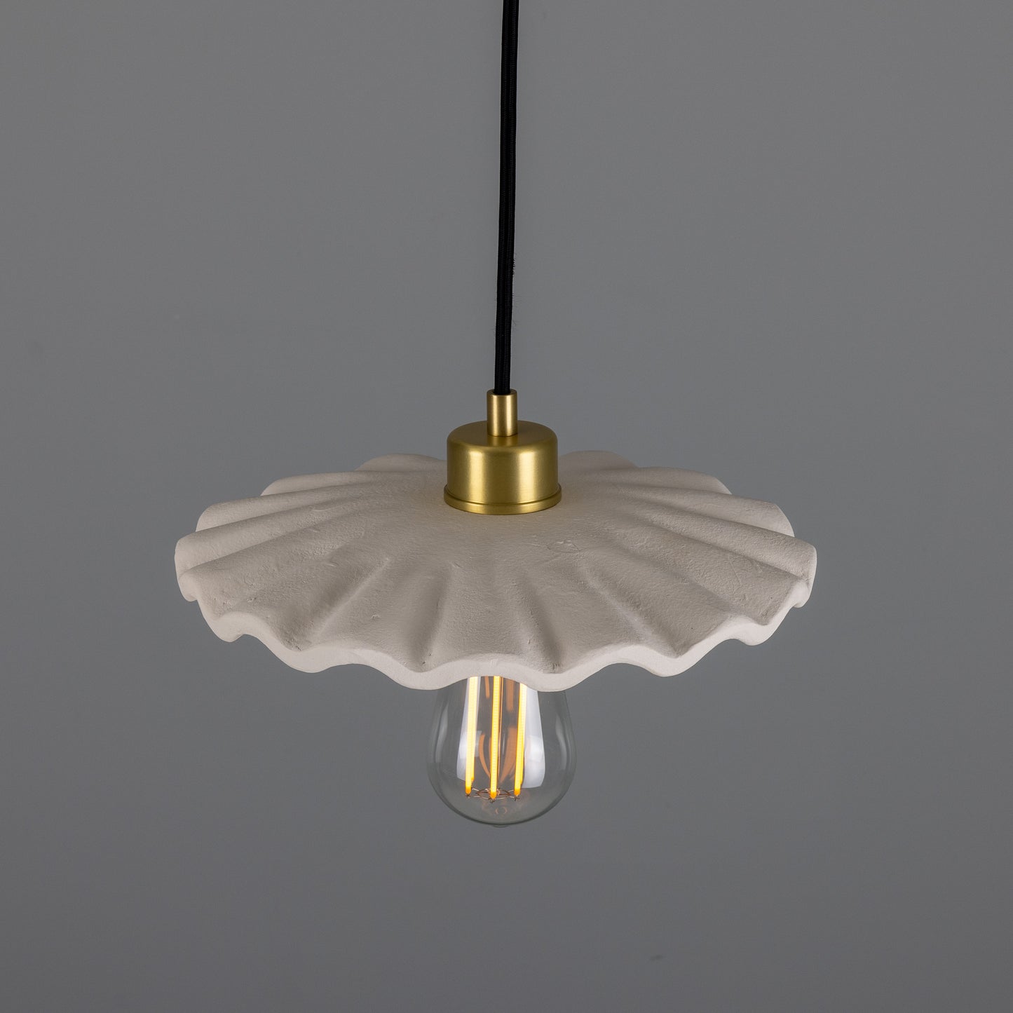 Kapok Organic Ceramic Pendant Light 27cm