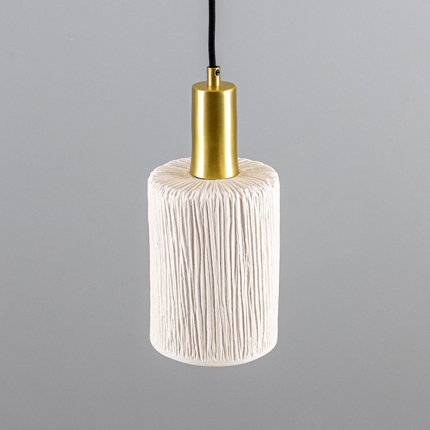 Senna Organic Ceramic Cylinder Pendant Light 12cm