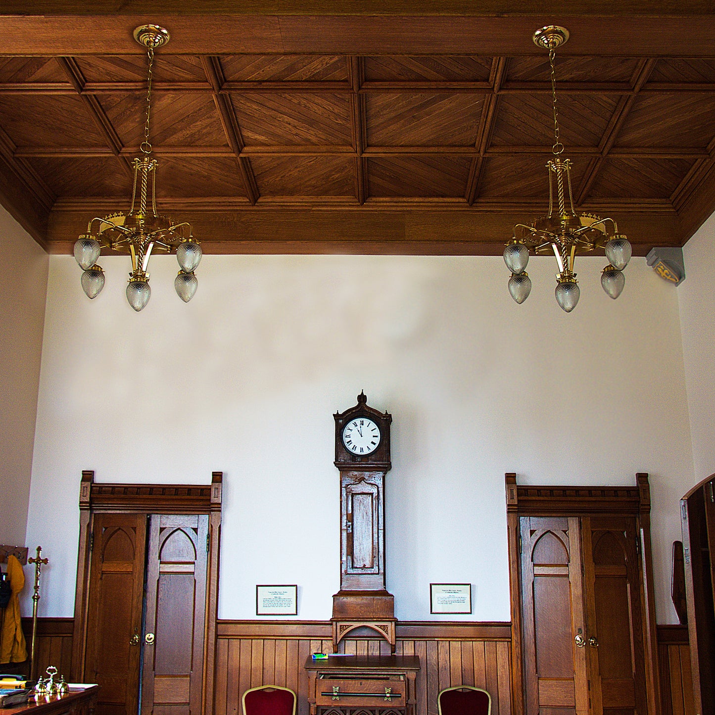 Killarney Four-Arm Church Chandelier, Five-Light