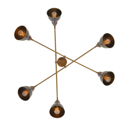 Bridgetown Six-Arm Vintage Chandelier