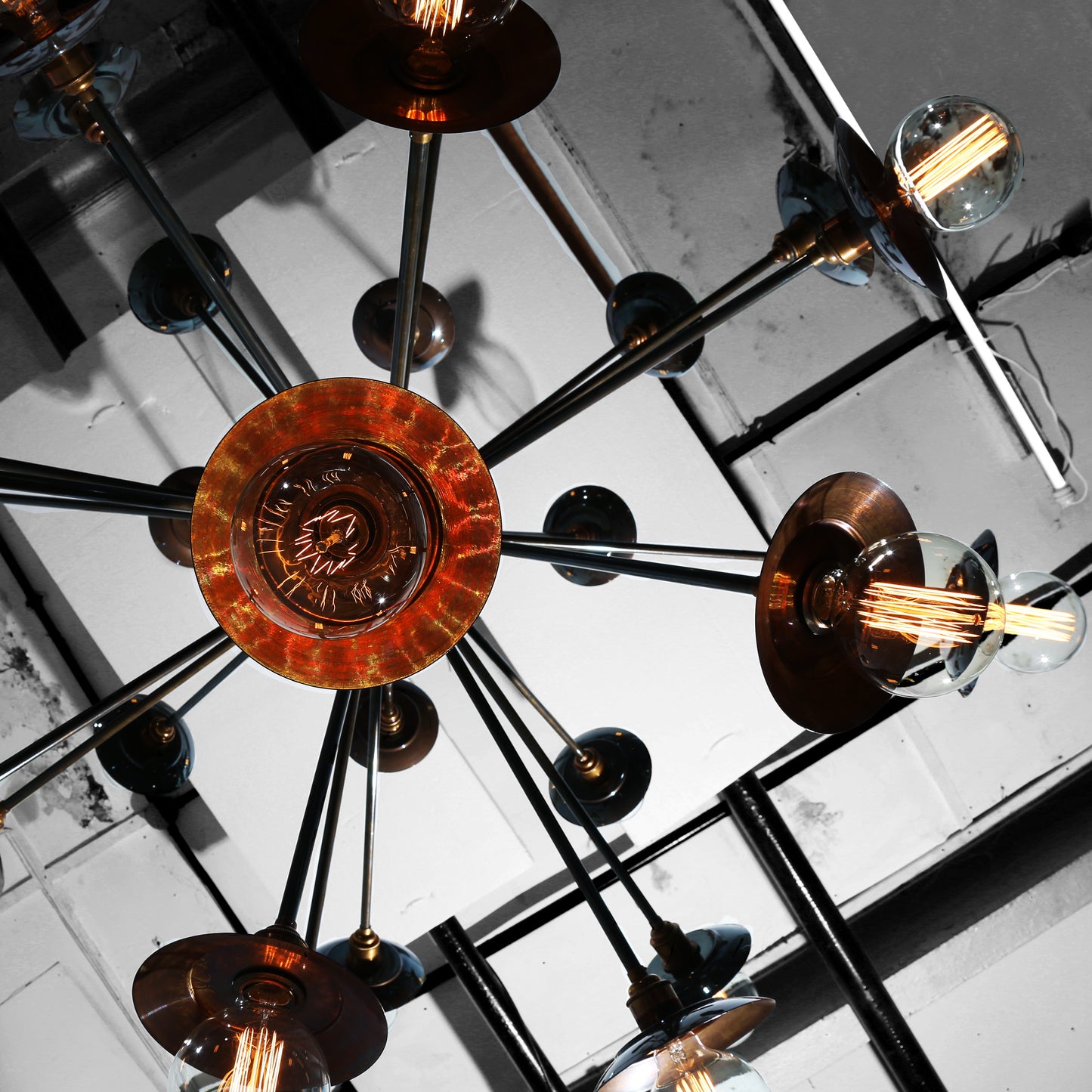 Tokyo Brass Sputnik Chandelier, 29-Arm