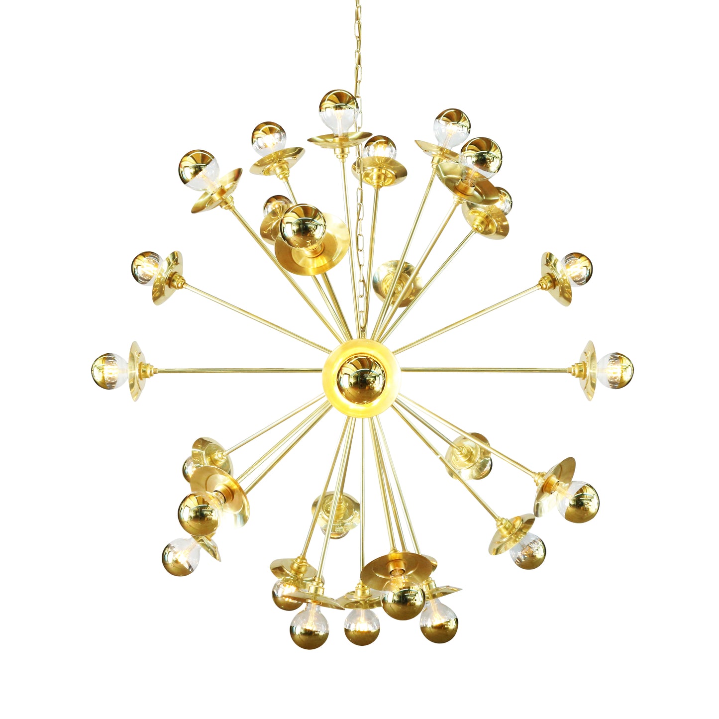 Tokyo Brass Sputnik Chandelier, 29-Arm