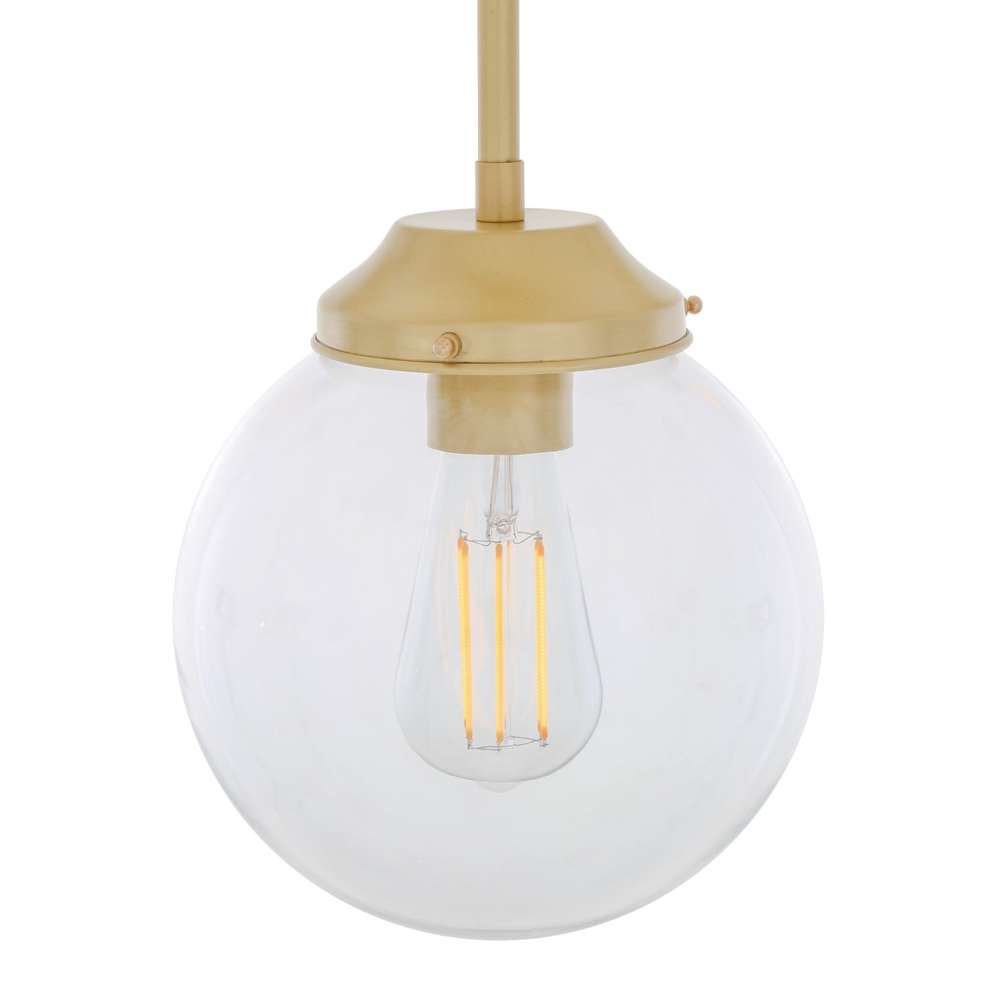 Rome Mid-Century Three-Tier Globe Chandelier, 13-Light