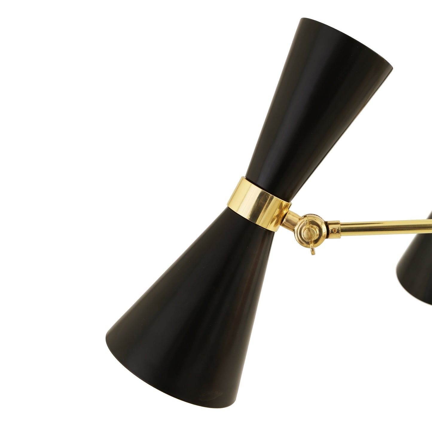 Cairo Mid-Century Chandelier, Five-Arm