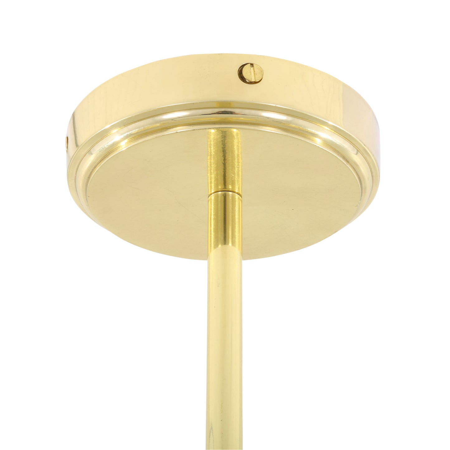 Georgia Vintage Brass Bar Pendant, Three Light