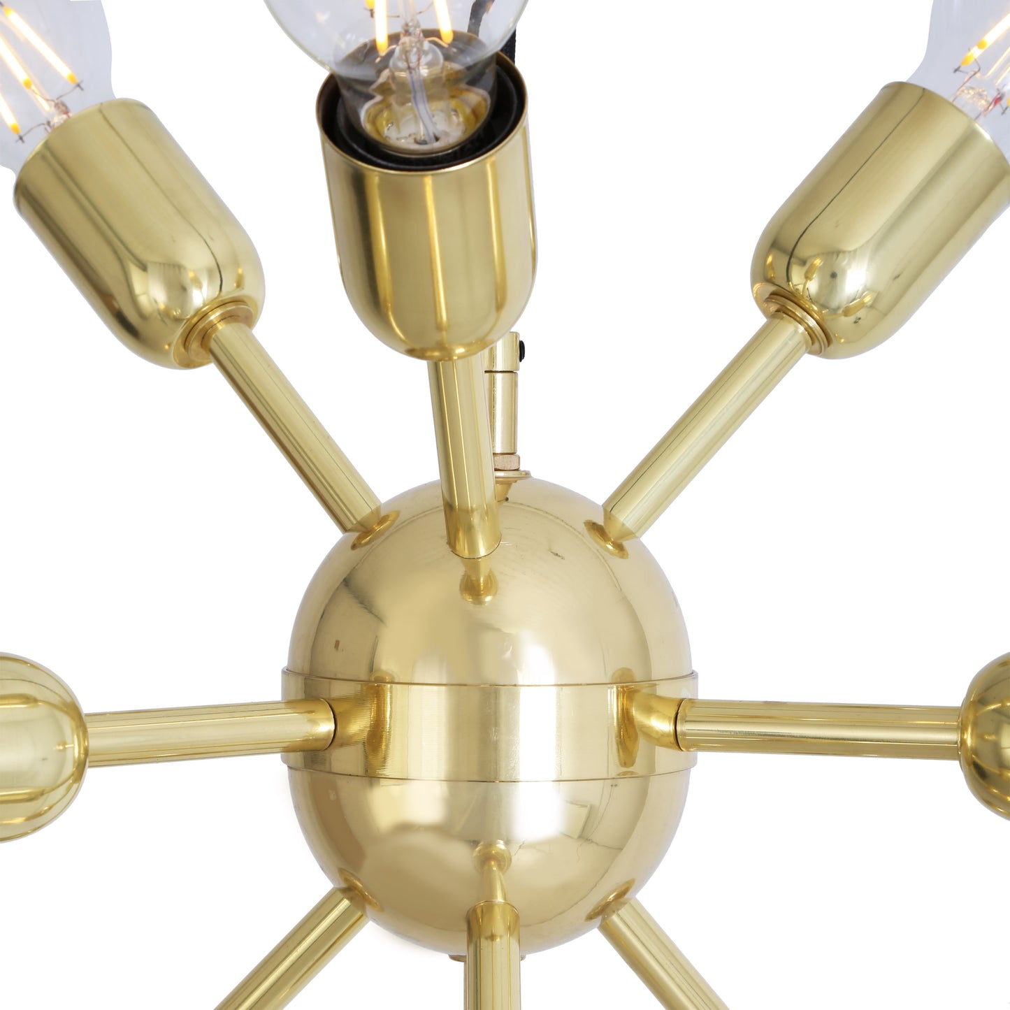 Glenties Small Sputnik Chandelier, 10 Light