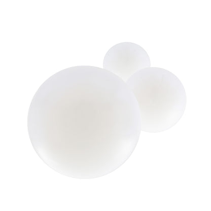 Agusta Cascade Globe Chandelier, Three-Light