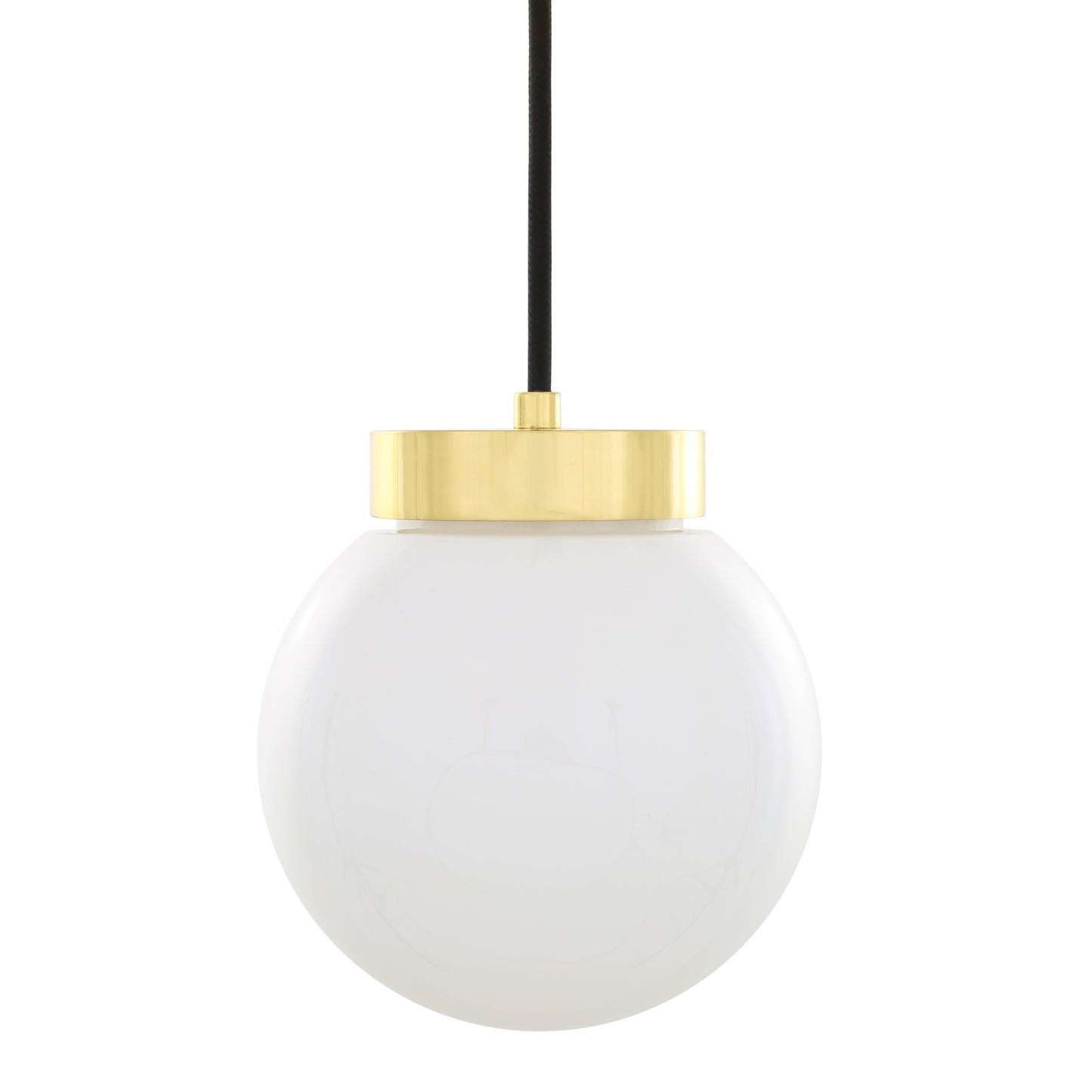 Agusta Cascade Globe Chandelier, Three-Light