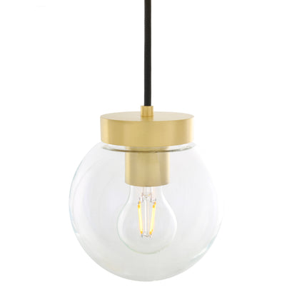 Agusta Cascade Globe Chandelier, Five-Light