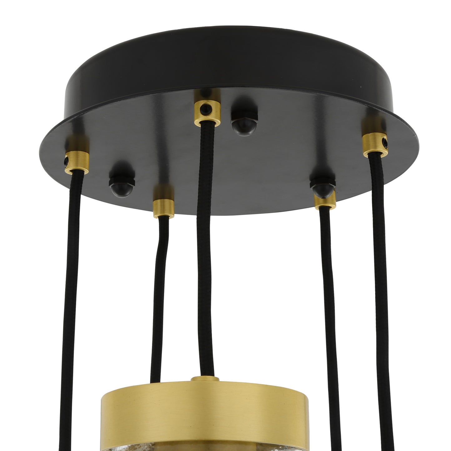 Agusta Cascade Globe Chandelier, Five-Light