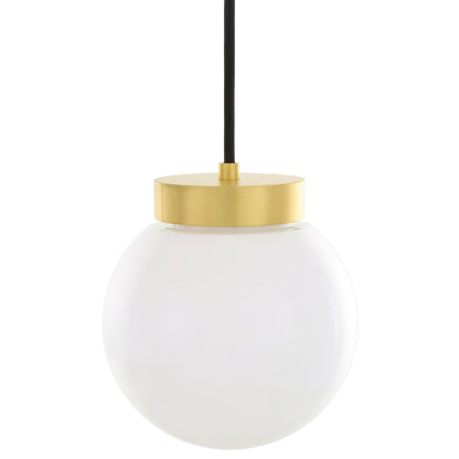 Agusta Cascade Globe Chandelier, Five-Light