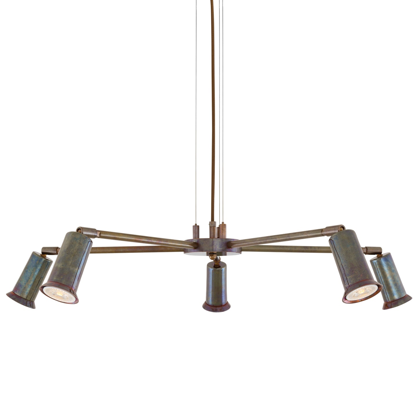 Jasper Contemporary Chandelier, Five-Arm