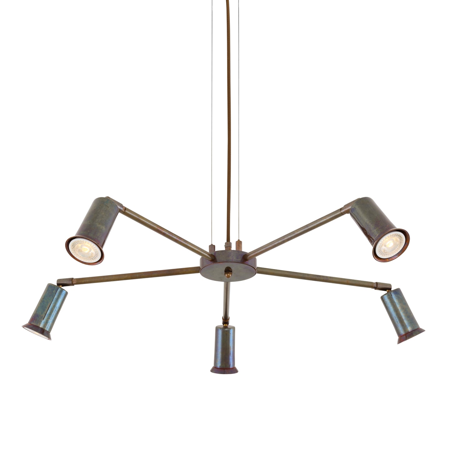 Jasper Contemporary Chandelier, Five-Arm