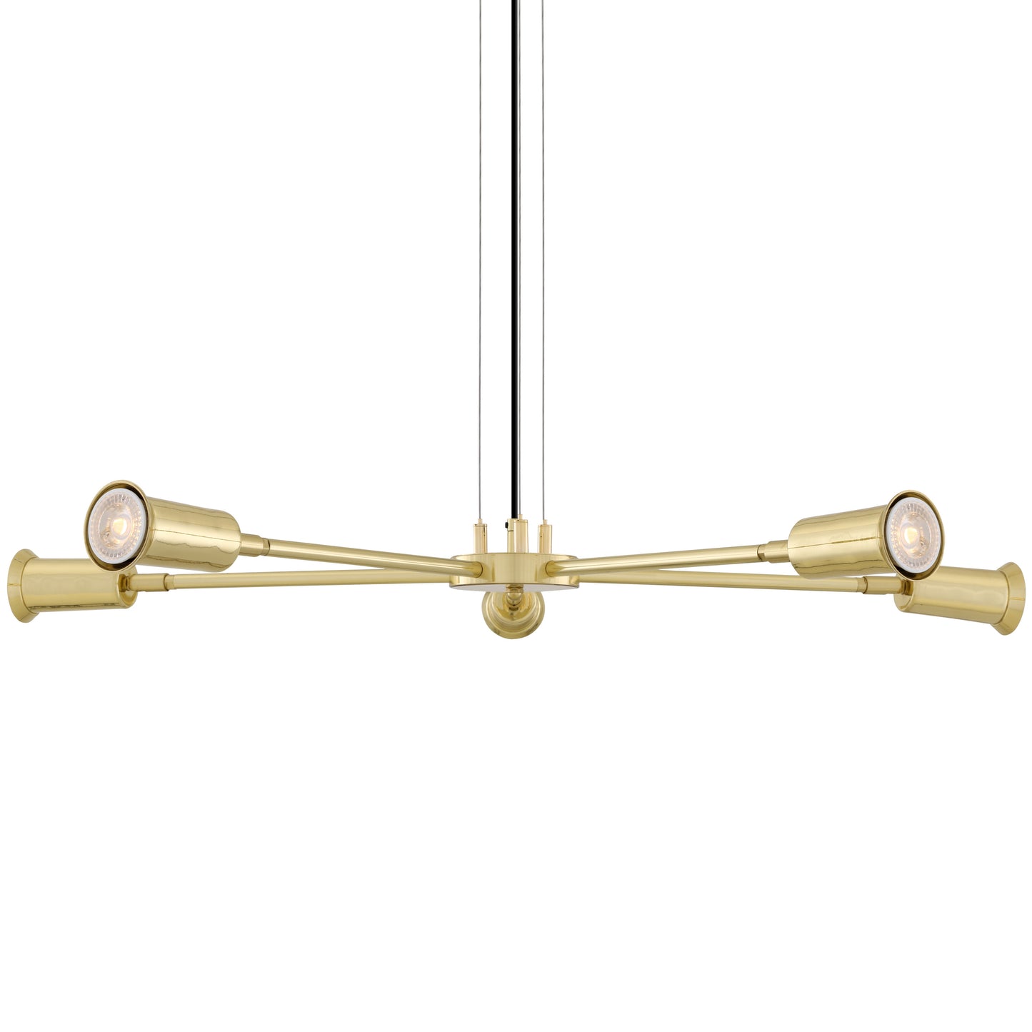 Jasper Contemporary Chandelier, Five-Arm