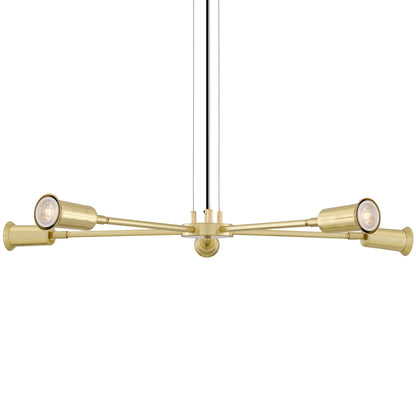 Jasper Contemporary Chandelier, Five-Arm