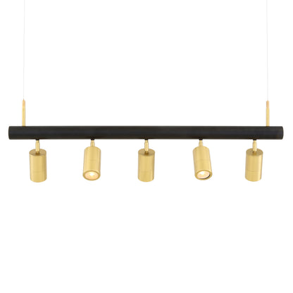 Watson Linear Island Pendant, Five Light