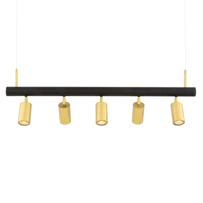 Watson Linear Island Pendant, Five Light