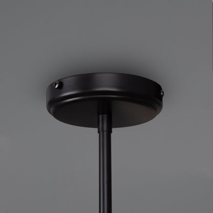 Oklahoma Glass Globe Chandelier, Eight Light