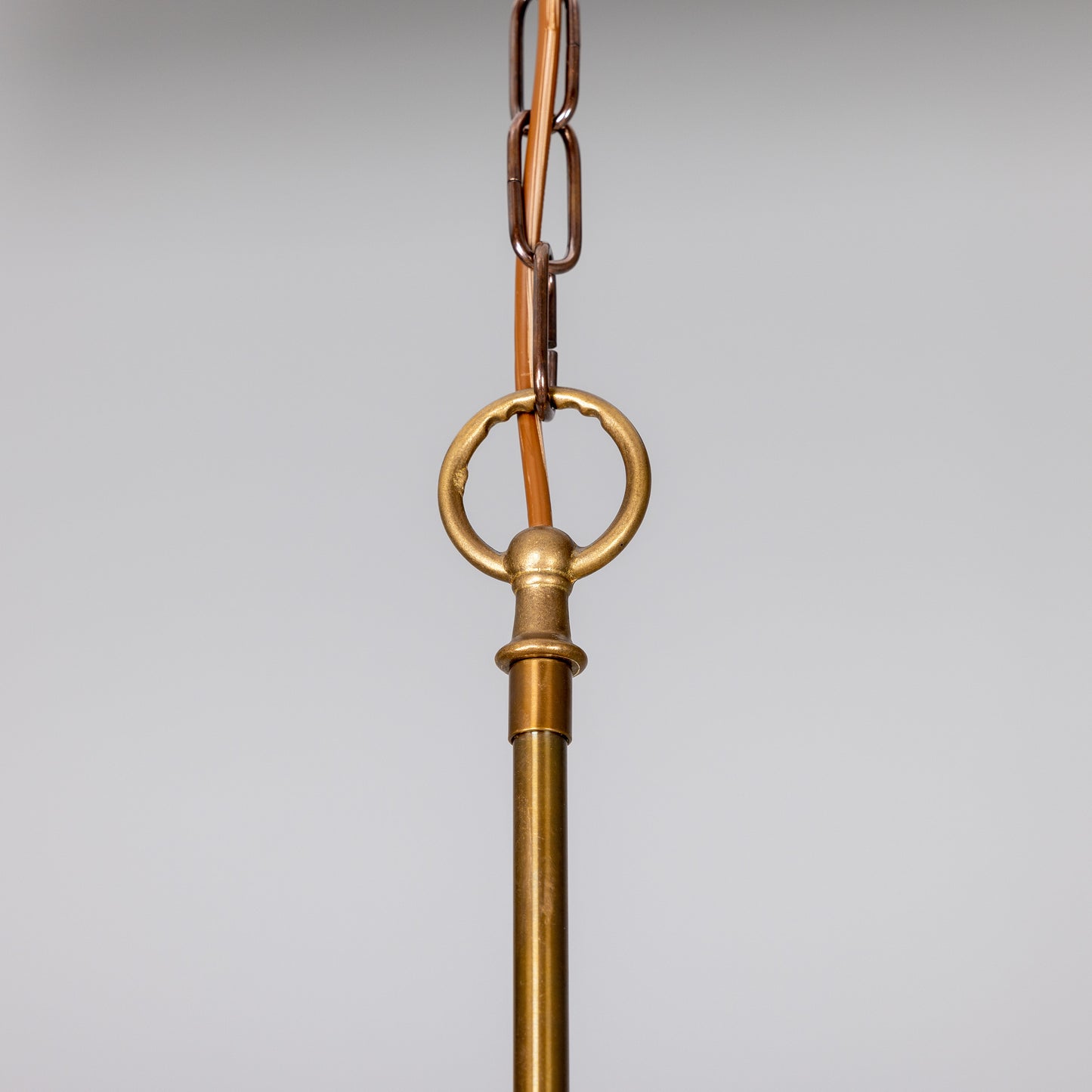 California Modern Brass Twelve-Arm Chandelier