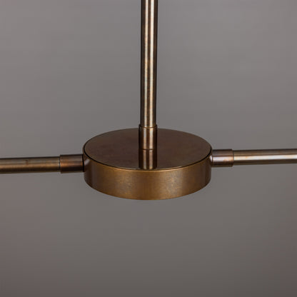 Princeton Modern Brass Island Chandelier