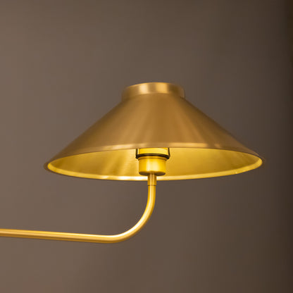 Princeton Modern Brass Island Chandelier