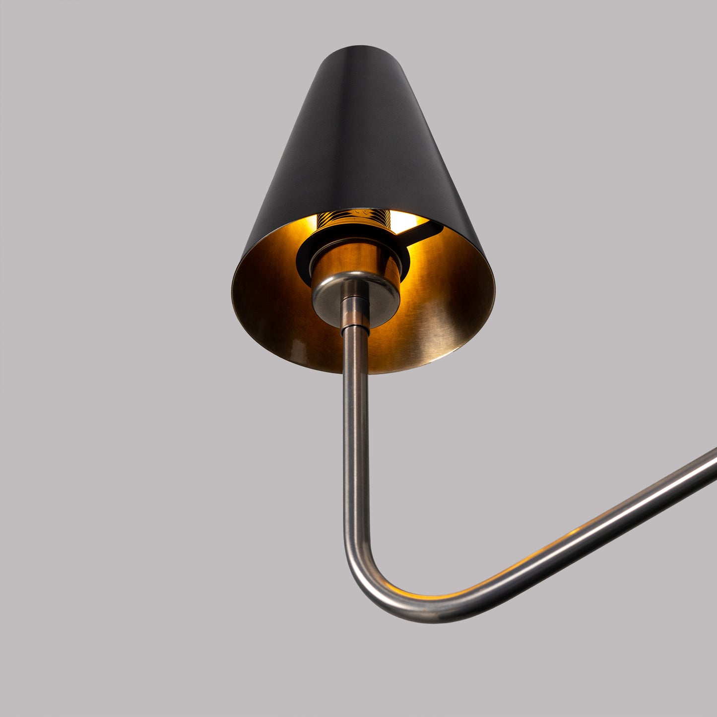 Salvador Island Bar Chandelier with Brass Shades