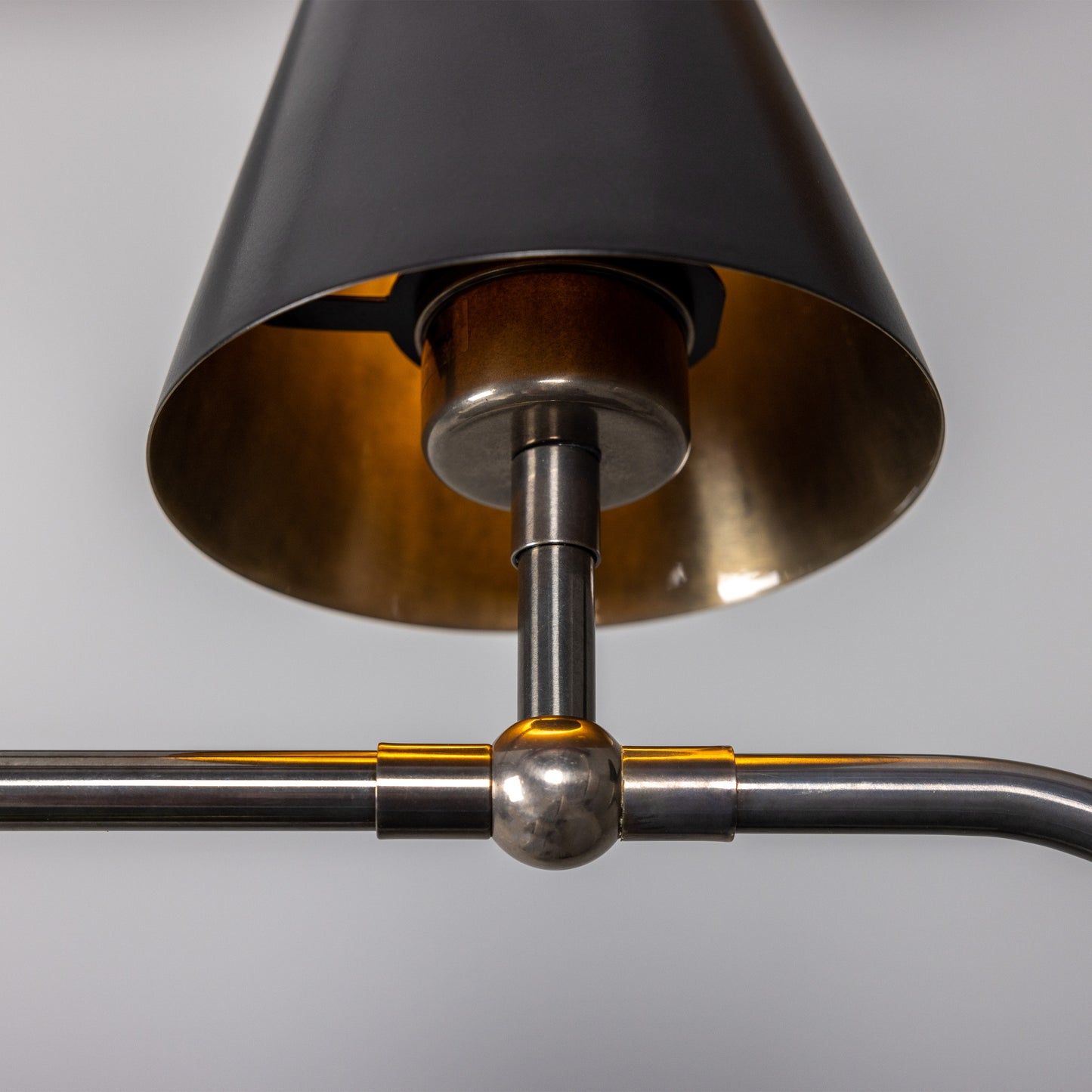 Salvador Island Bar Chandelier with Brass Shades