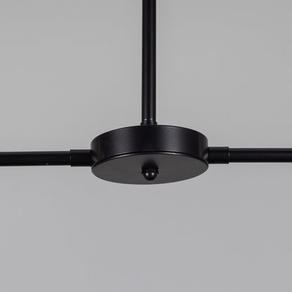 Salvador Island Bar Chandelier with Brass Shades