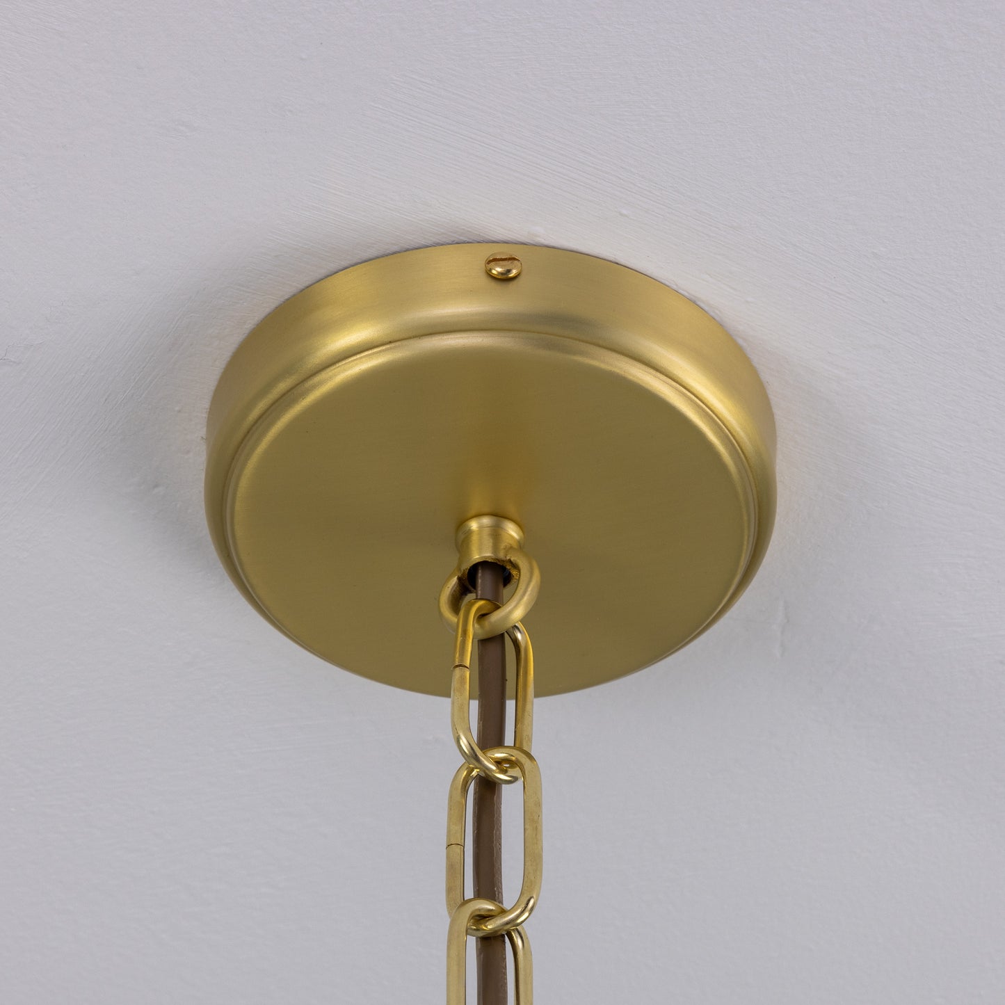 Irvine Modern Brass Chandelier, Eight-Light