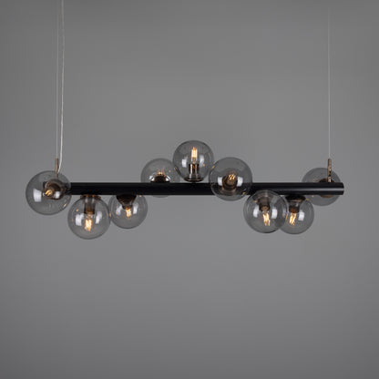 Moriarty Linear Island Pendant Light, Nine-Light