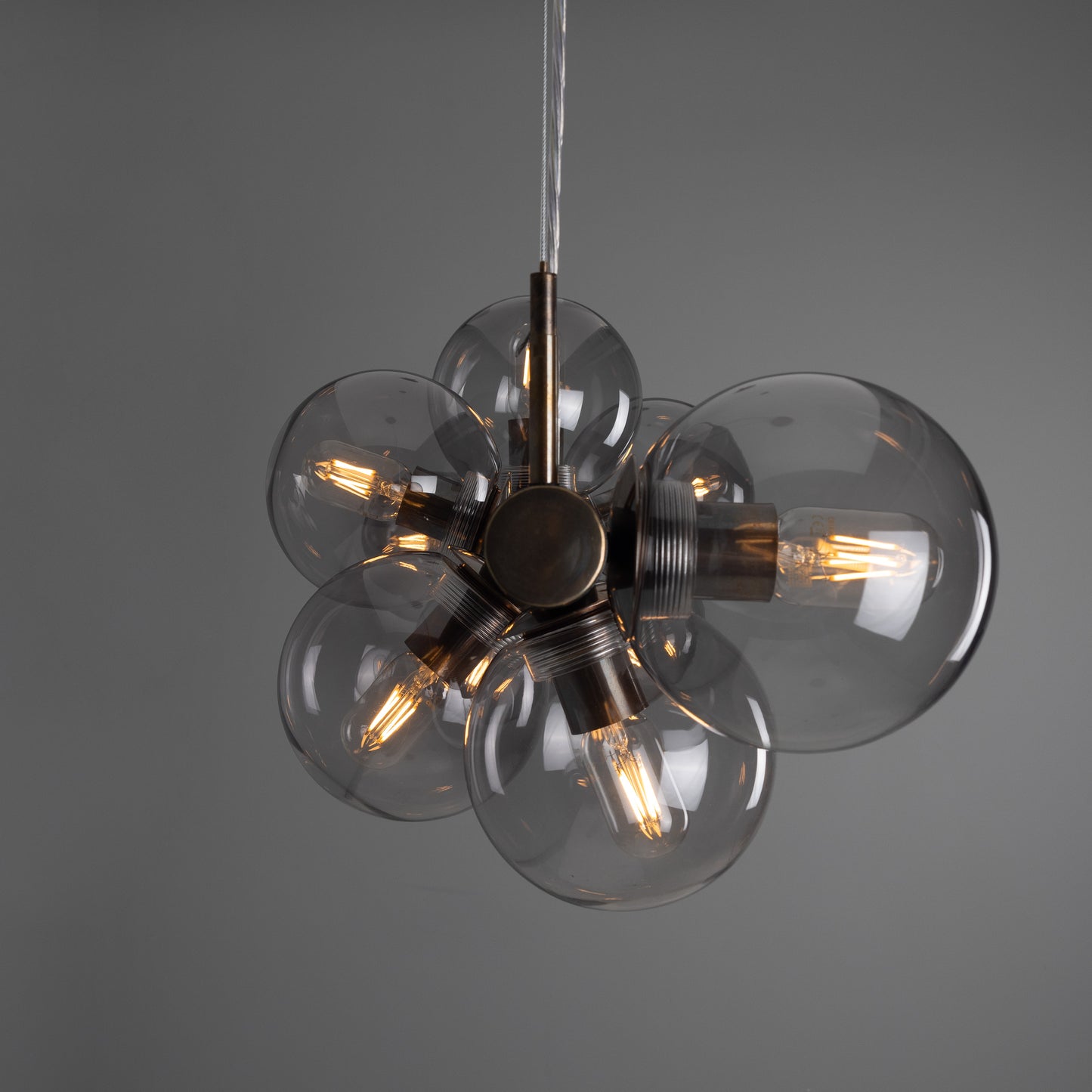 Moriarty Linear Island Pendant Light, Nine-Light