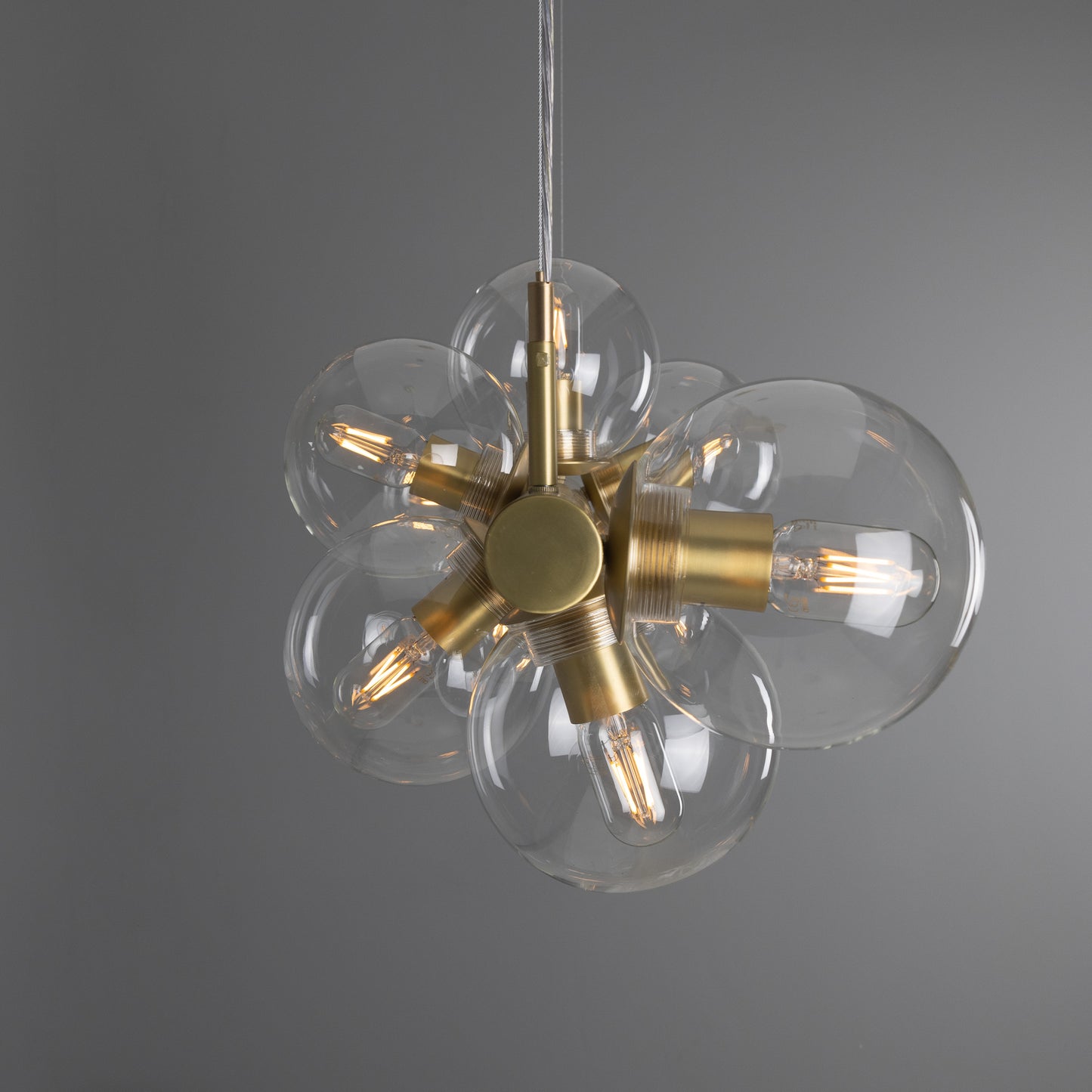 Moriarty Linear Island Pendant Light, Nine-Light