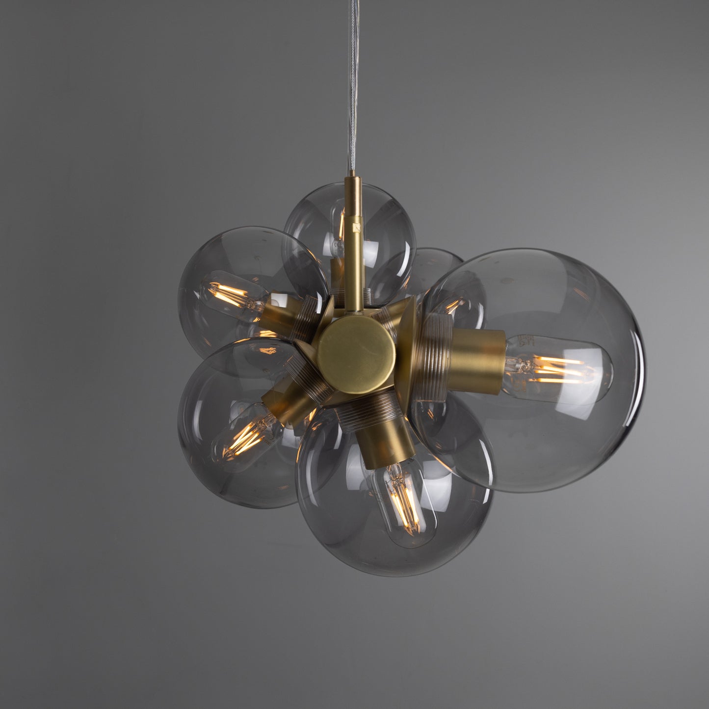 Moriarty Linear Island Pendant Light, Nine-Light