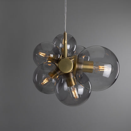 Moriarty Linear Island Pendant Light, Nine-Light