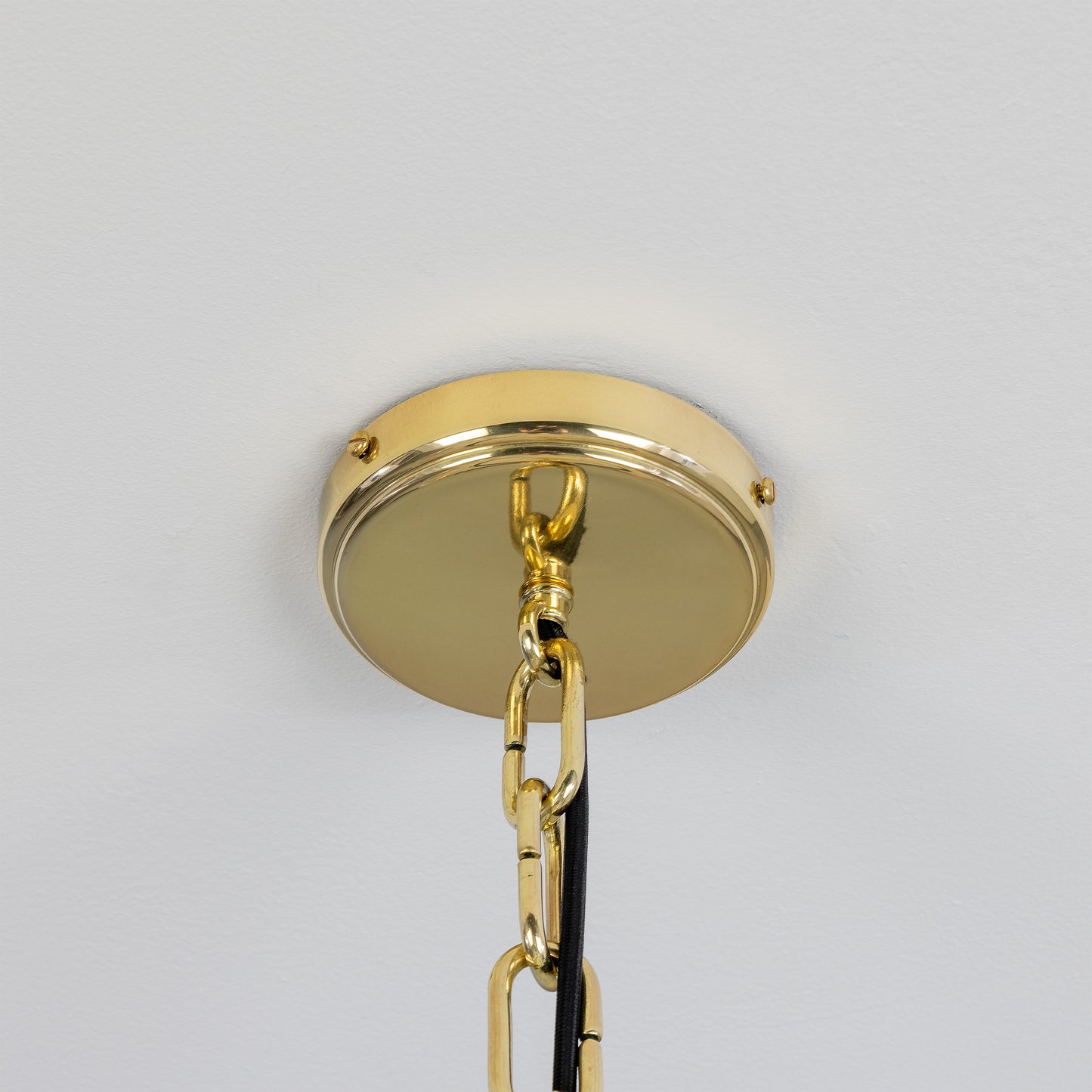 Portland Prismatic Glass Dish Chandelier, Nine-Light