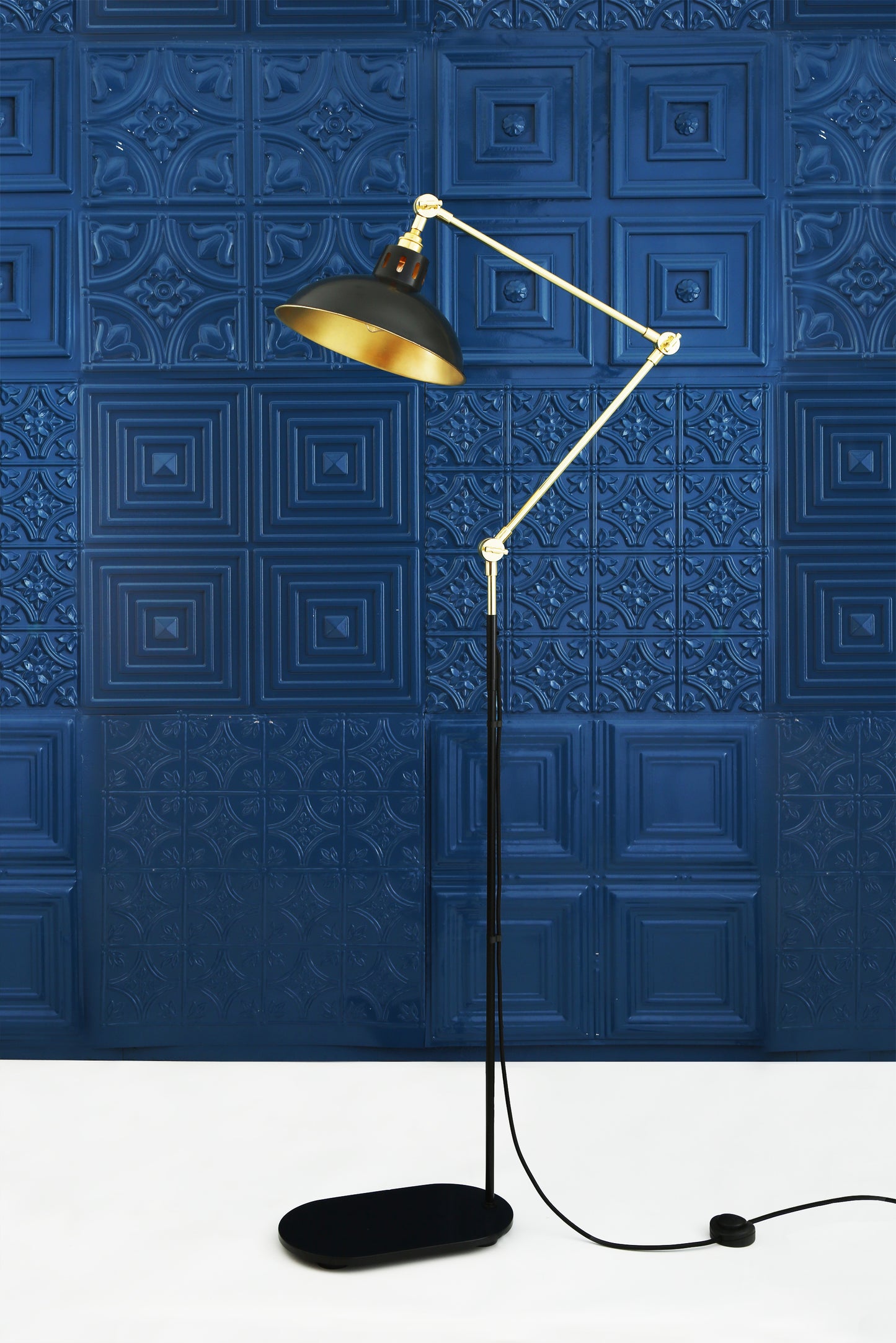 Senglea Adjustable Contemporary Floor Lamp