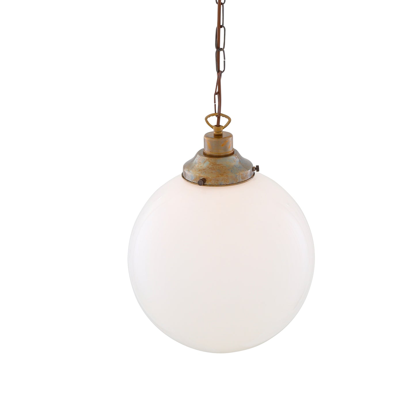 Yerevan Opal Glass Globe Pendant Light