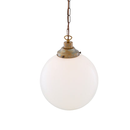 Yerevan Opal Glass Globe Pendant Light