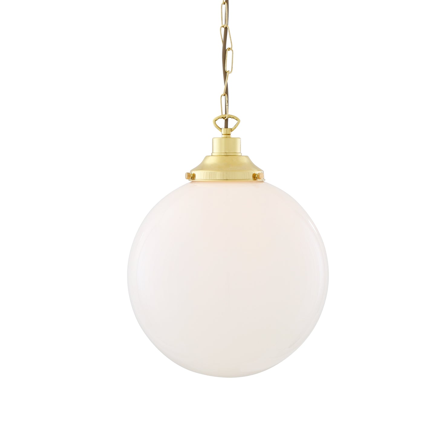 Yerevan Opal Glass Globe Pendant Light